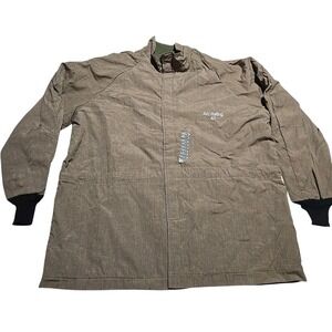 Tyndale FR Jacket XL Tan Canvas HRC4‎ Arc Rating 40 Quilt Lined Made USA New